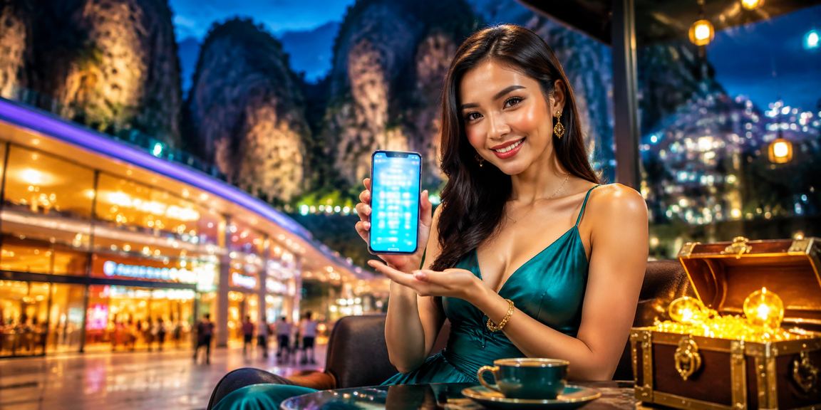 Pengguna platform 2032 di Ipoh menyemak tahap VIP dan deposit dalam talian